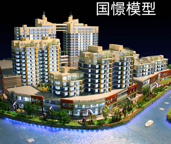 冷水江市建筑模型