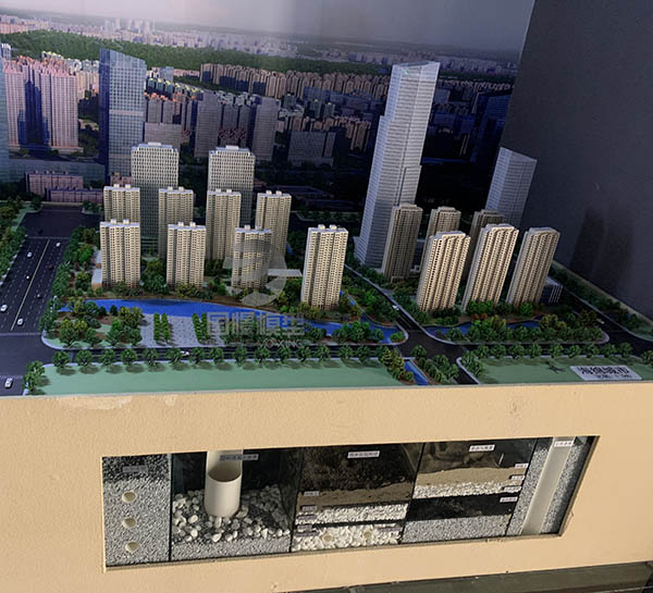 冷水江市建筑模型